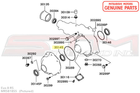 MR581855 Mitsubishi Transfer Case Seal (RS LSD) - Evo 8/9 RS
