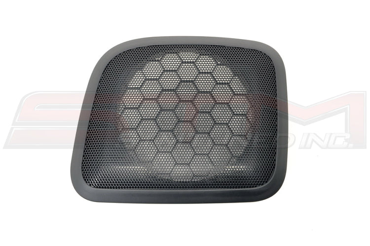 Mitsubishi OEM Rear Deck Speaker Cover (RH) for Evo 7/8/9 Image © STM Tuned Inc. Part Number MR631996