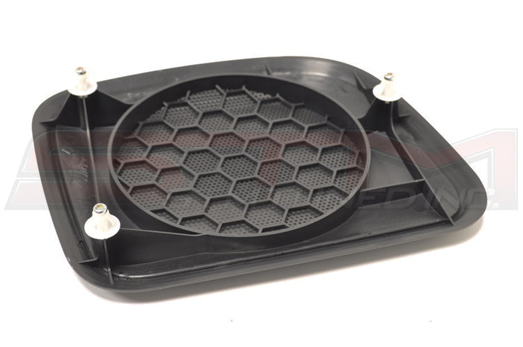 Mitsubishi OEM Rear Deck Speaker Cover (RH) for Evo 7/8/9 Image © STM Tuned Inc. Part Number MR631996