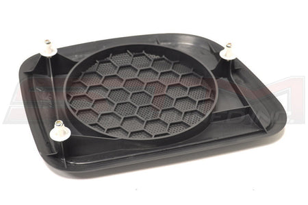 Mitsubishi OEM Rear Deck Speaker Cover (RH) for Evo 7/8/9 Image © STM Tuned Inc. Part Number MR631996