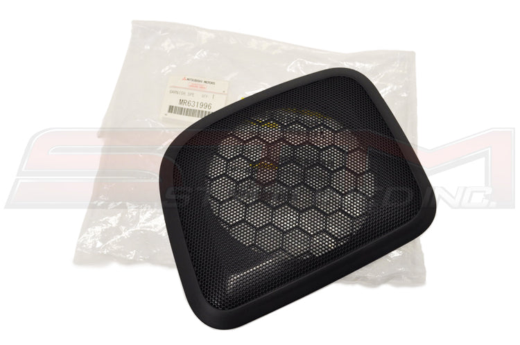 Mitsubishi OEM Rear Deck Speaker Cover (RH) for Evo 7/8/9 Image © STM Tuned Inc. Part Number MR631996
