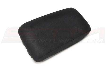 Mitsubishi OEM Suede Armrest for Evo 7/8/9 (MR633889)  Image © STM Tuned Inc