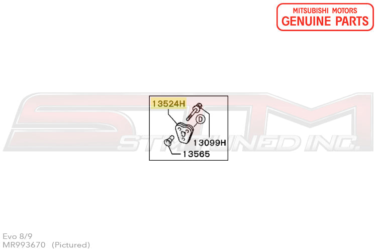 Mitsubishi Exhaust Hanger (D) - Evo 8/9