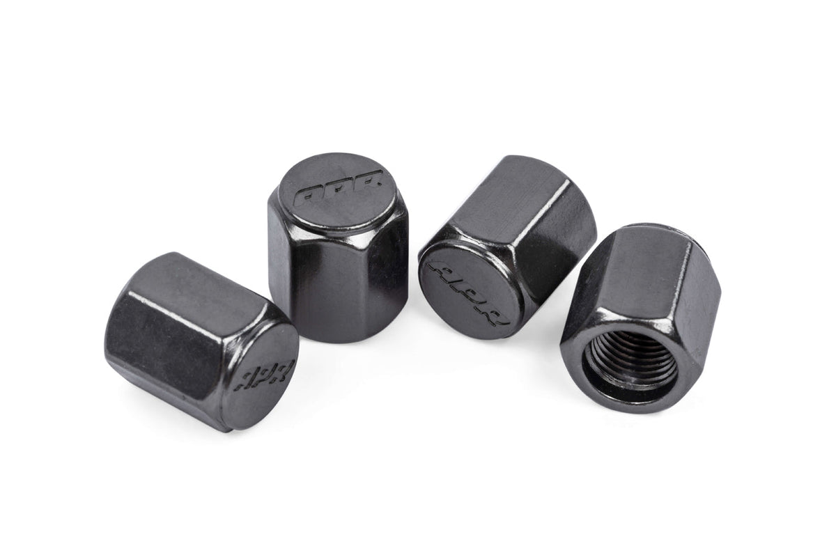 APR Valve Stem Caps Gunmetal Grey (MS100179)