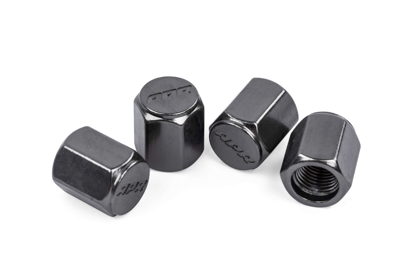 APR Valve Stem Caps Gunmetal Grey (MS100179)