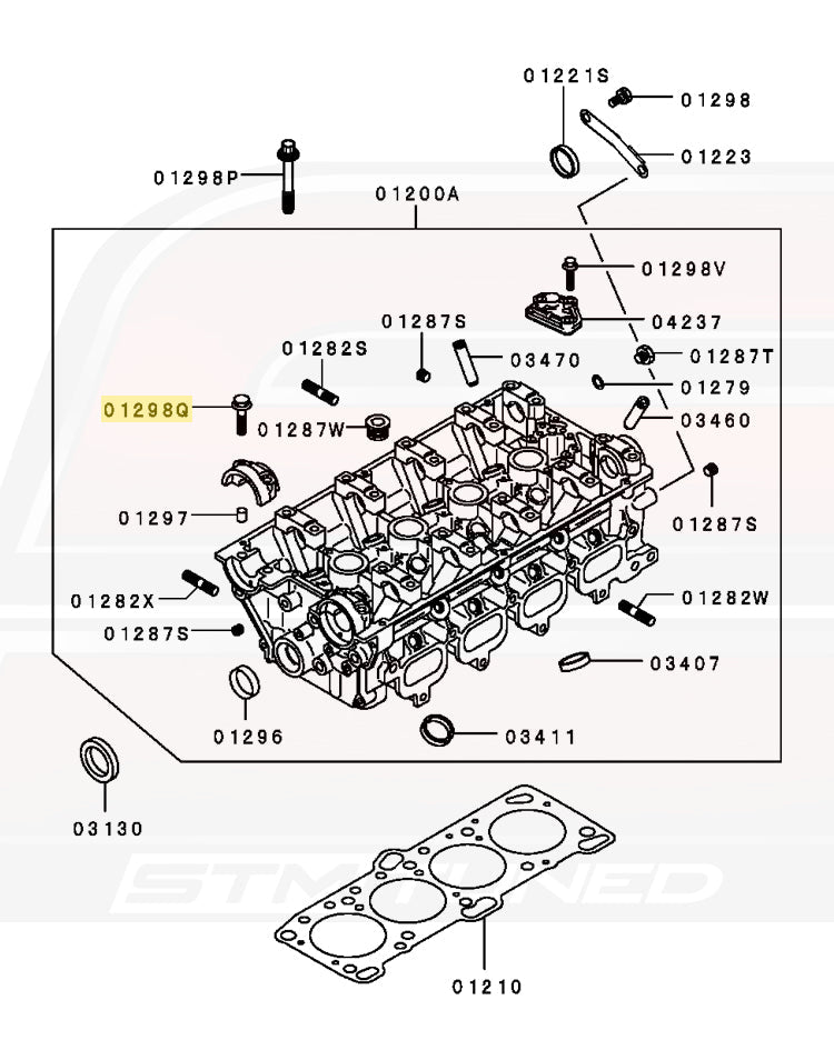 2G DSM Cylinder Head