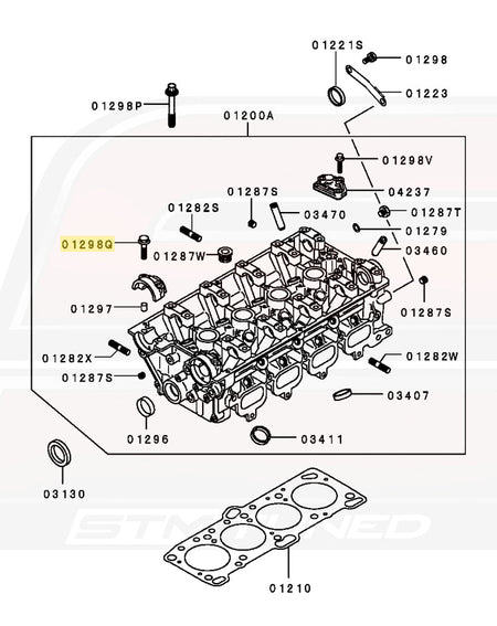 2G DSM Cylinder Head