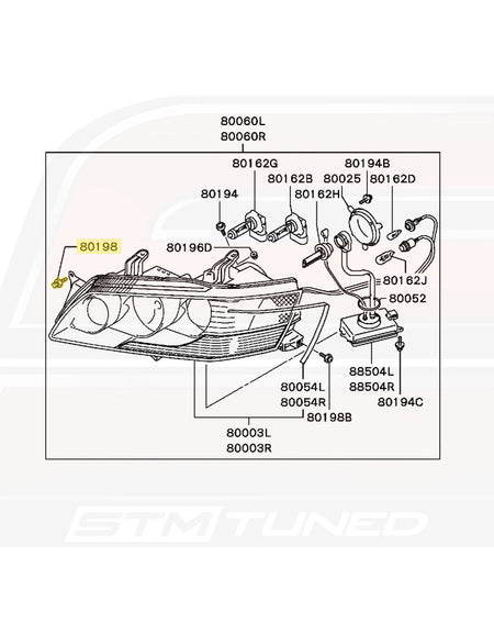 Evo 7/8/9 Headlights