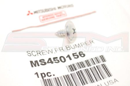 Mitsubishi OEM Front Bumper Screw for Evo 7/8/9/X MS450156 © STM Tuned Inc