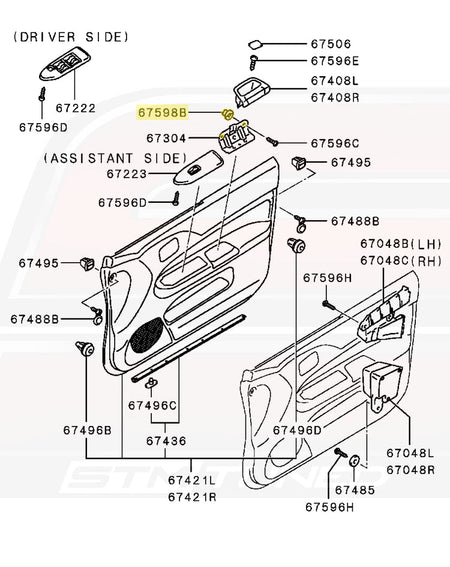2005 USDM Evo 8 SSL Front Door