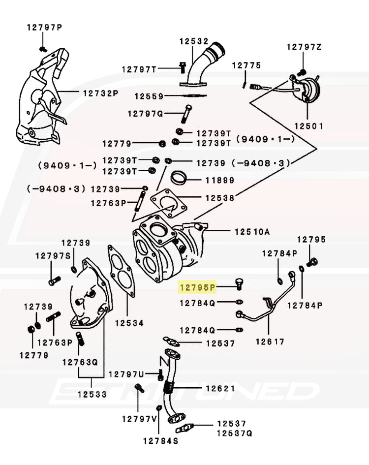 Evo 1 Turbo Diagram