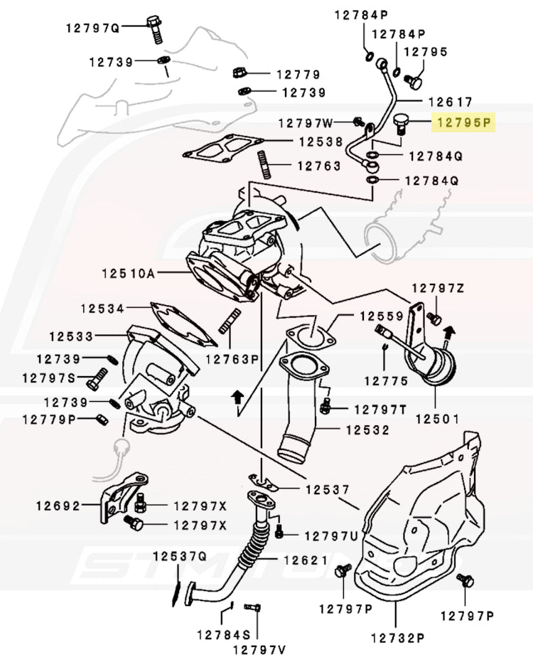 Evo 8 Turbo Diagram