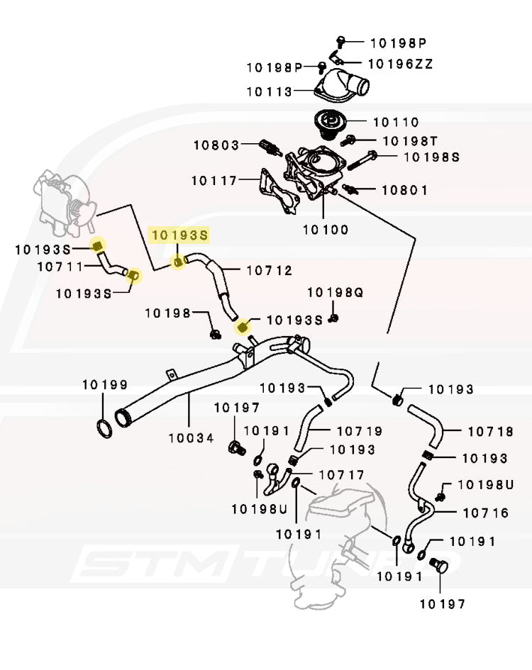 Evo 8 Water Line Diagram