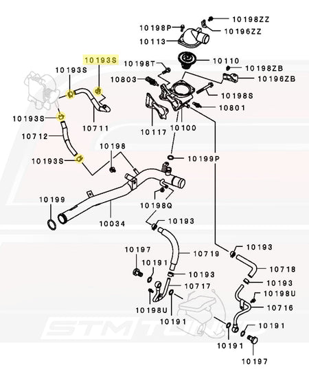 Evo 9 Water Line Diagram