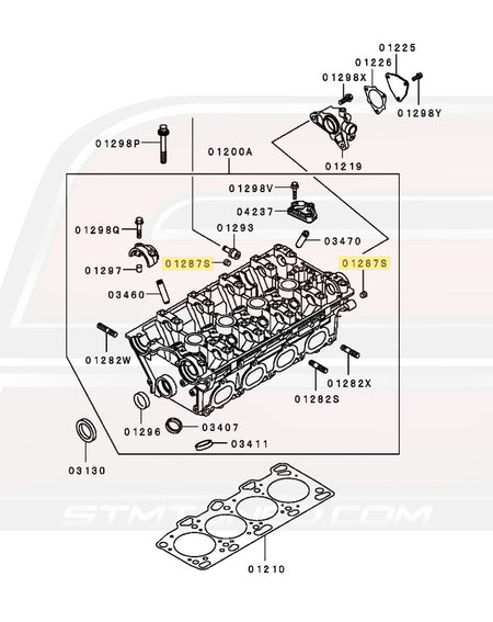 Mitsubishi OEM 1/8" BSPT Plug (MS661140)