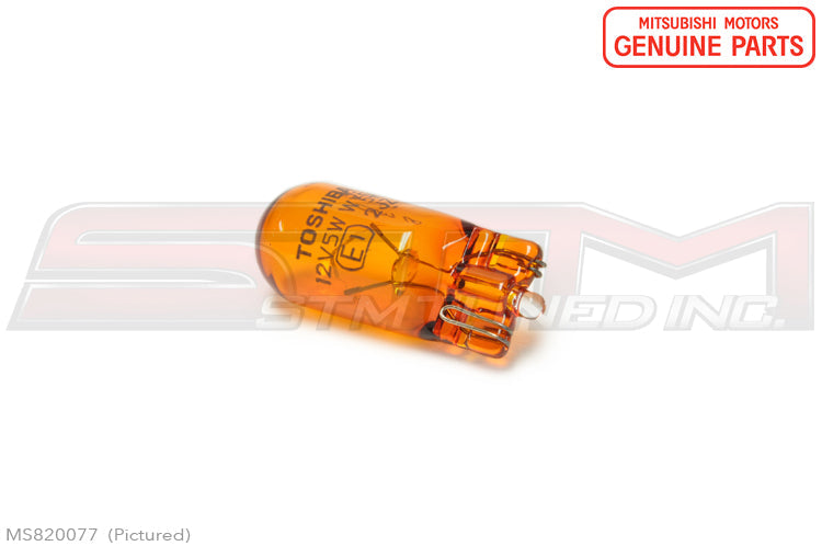 MS820077 Mitsubishi Amber Light Bulb - Evo 7/8/9 Side Marker - Evo X Headlight