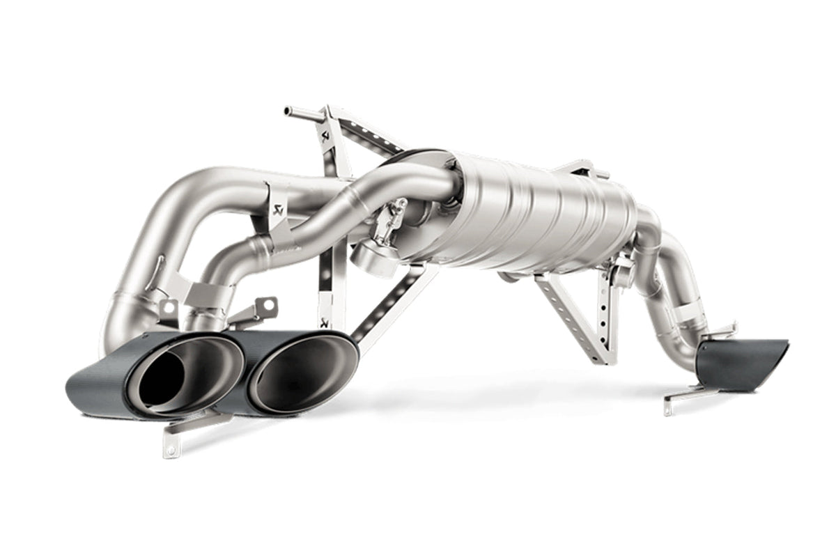 Akrapovic Slip-On Titanium Exhaust for Lamborghini Huracan (MTP-LA/TI/2)