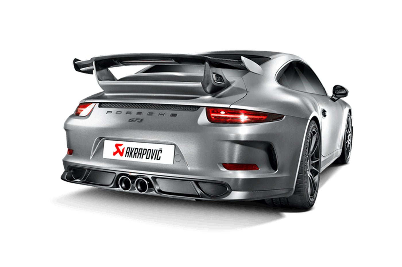Akrapovic Slip-On Titanium Exhaust for Porsche 911 GT3/RS (MTP-PO997GT3H/1)
