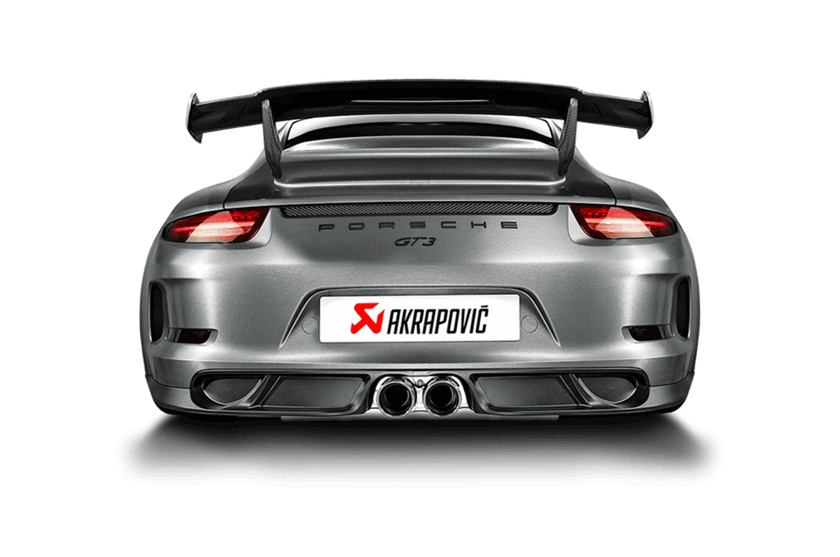 Akrapovic Slip-On Titanium Exhaust for Porsche 911 GT3/RS (MTP-PO997GT3H/1)