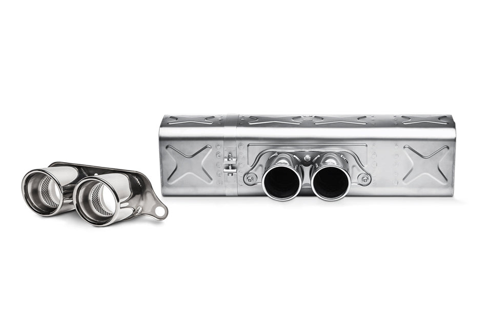 Akrapovic Slip-On Titanium Exhaust with Tips for Porsche 911 GT3/RS