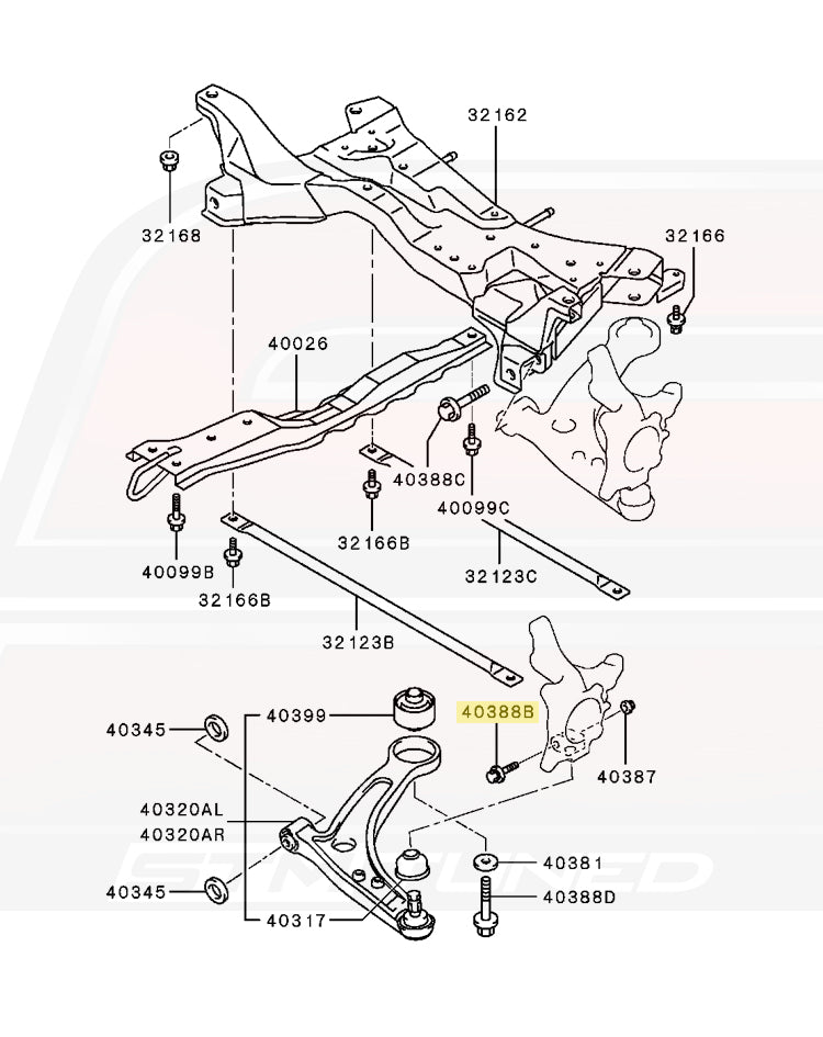 MU000467 40388B Evo 9 Diagram