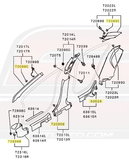 MU000504 Evo X Diagram