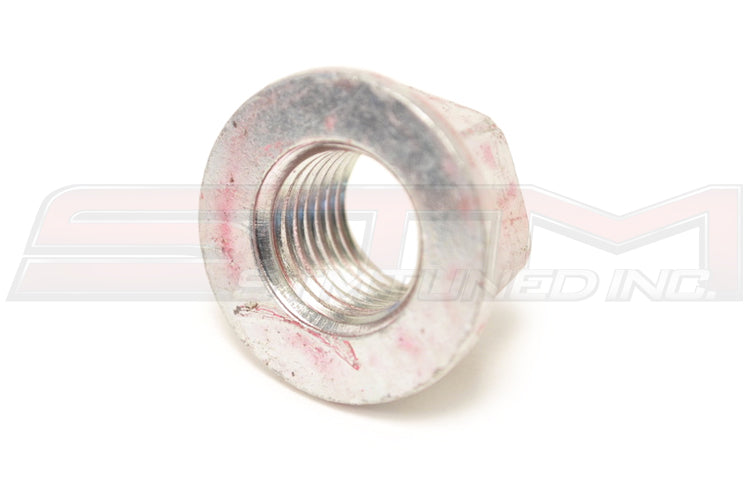 Mitsubishi OEM Front Suspension Lower Arm to Crossmember Nut for Evo X Image © STM Tuned Inc.  Part Number MU000567