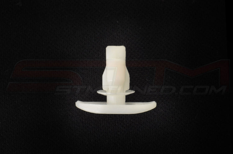 Mitsubishi OEM Door Weatherstrip Clip for Evo 7/8/9 (MU000614)  Image © STM Tuned Inc