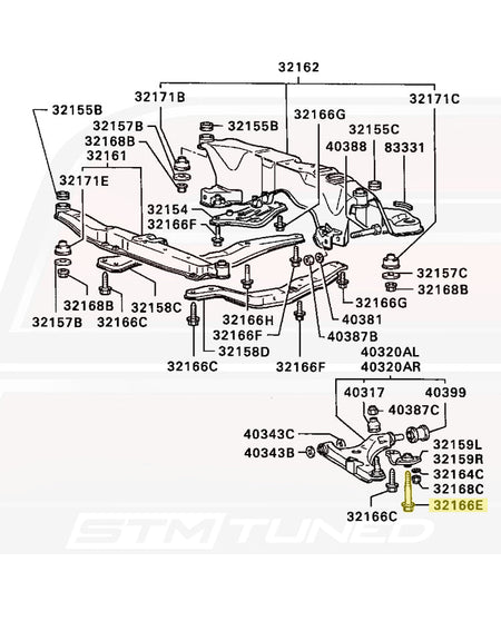 1G DSM AWD Diagram
