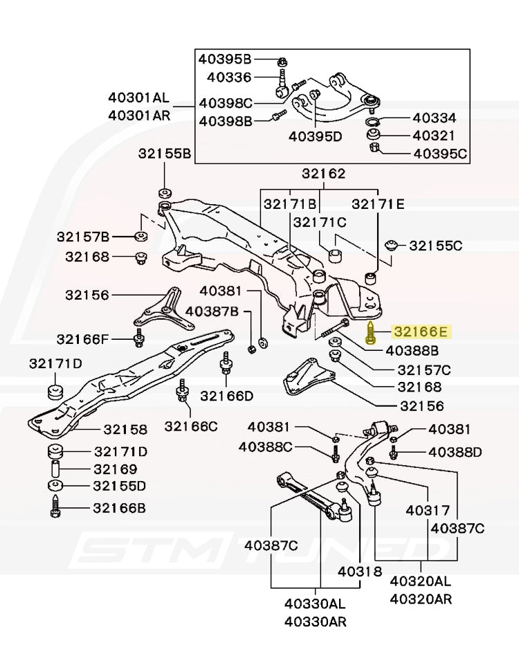 2G DSM AWD Diagram