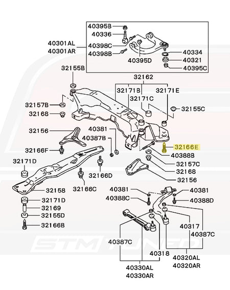 2G DSM AWD Diagram