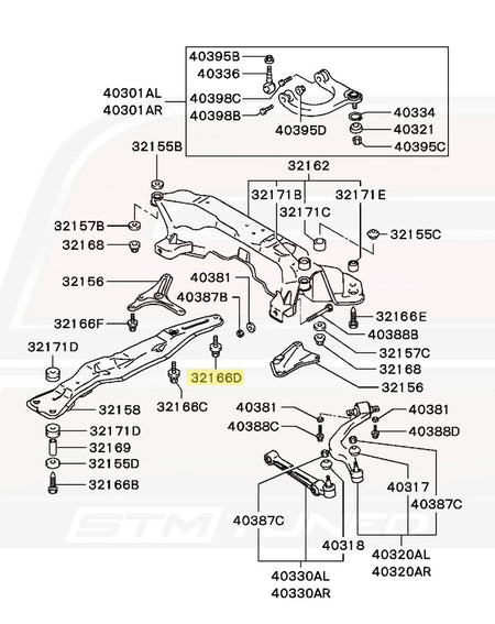 2G AWD/FWD DSM Diagram (MU240024)