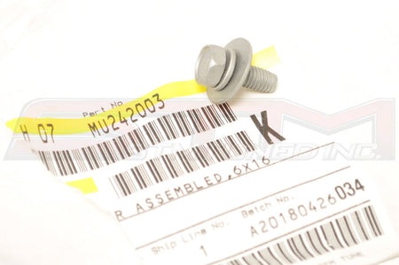 Mitsubishi OEM Headlight Mounting Bolt for Evo 7/8/9 © STM Tuned Inc. Part Number MU242003