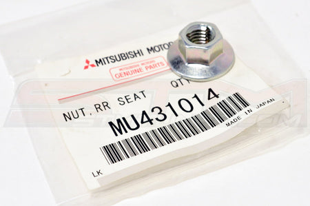 Mitsubishi OEM Brake Pedal and Footrest Nut for Evo X (MU431014)  Image © STM Tuned Inc