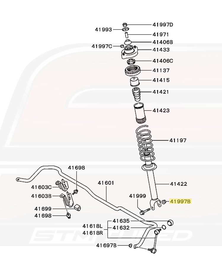 Evo 7/8/9 Rear Suspension