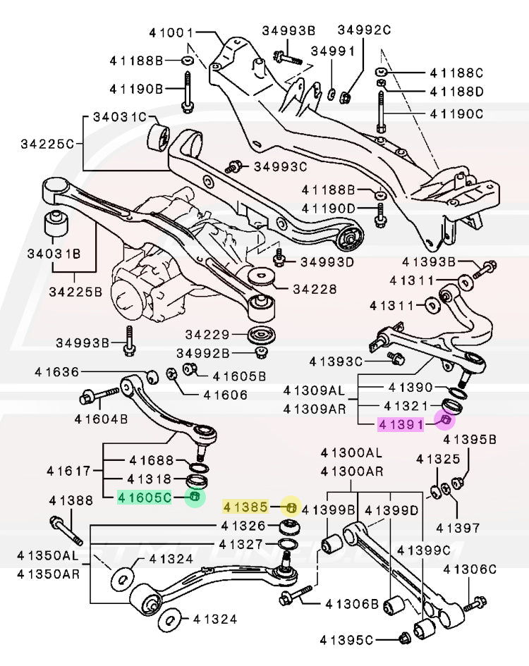 Evo 4/5/6 CP9A & CN9A Diagram
