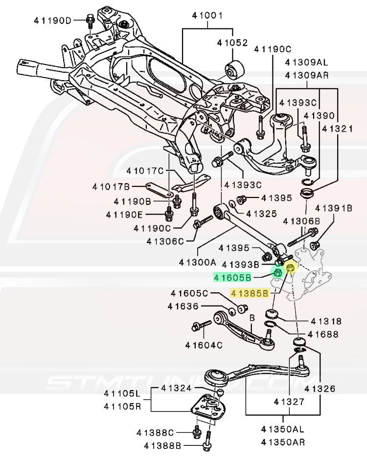 Evo X CZ4A Daigram