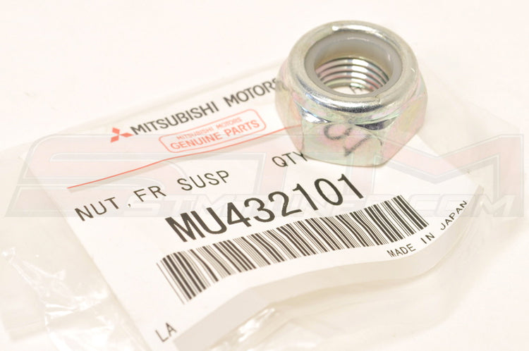 Mitsubishi OEM Rear Suspension Arm Nut for Evo/2G DSM/3S (MU432101)  Image © STM Tuned Inc