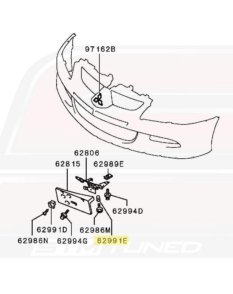 Evo 8 Bumper