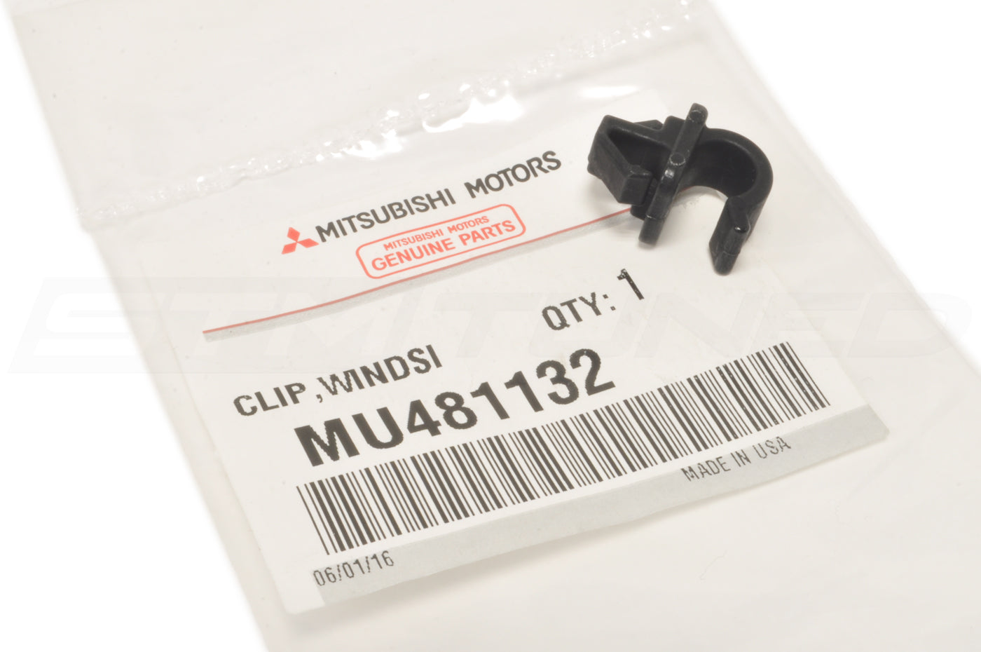 Mitsubishi OEM Windshield Washer Line Clip for Evo X (MU481132)