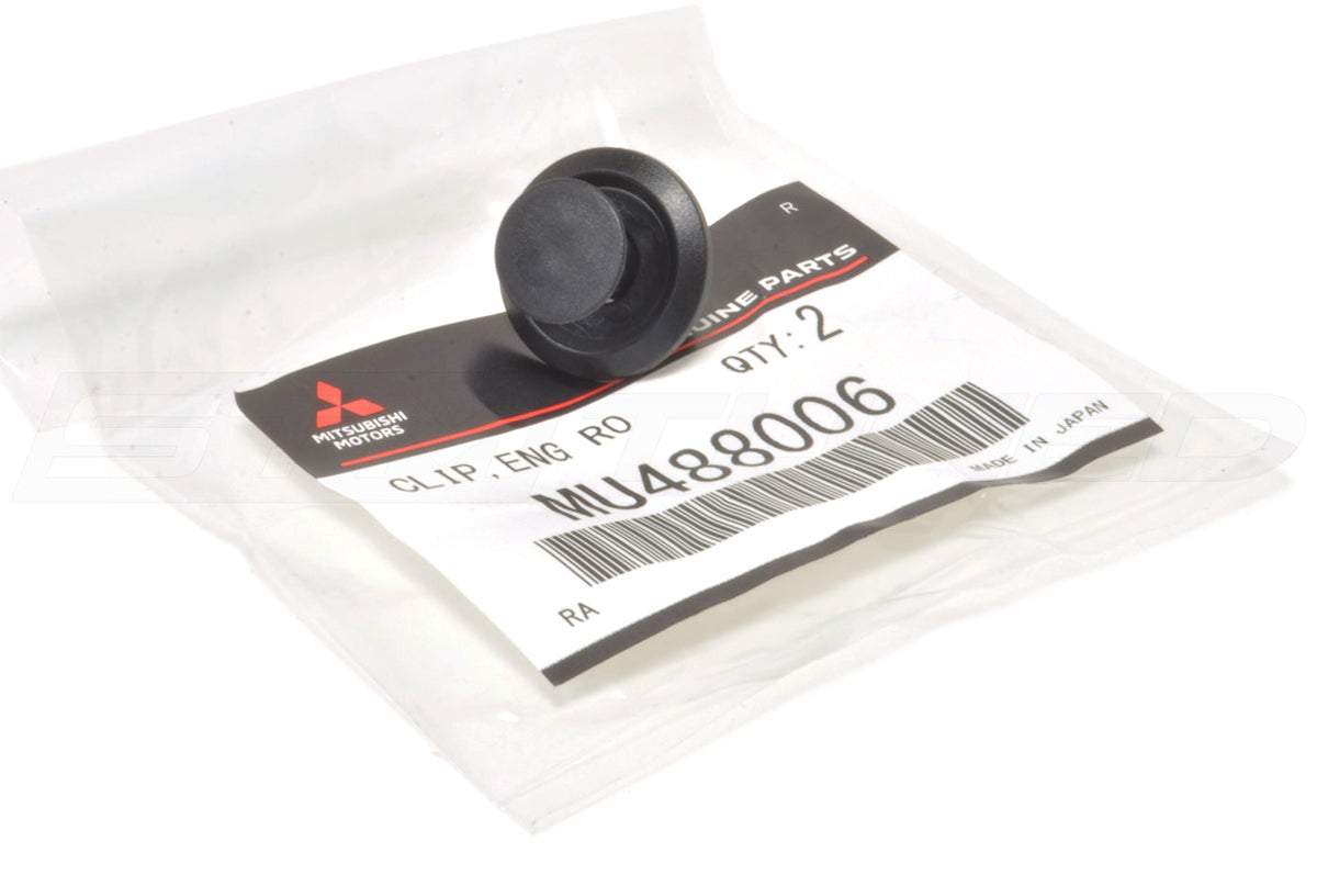 Mitsubishi OEM Push Clip for Evo 7/8/9 Splash Shield / Tow Cover / Front Lip (MU488006)
