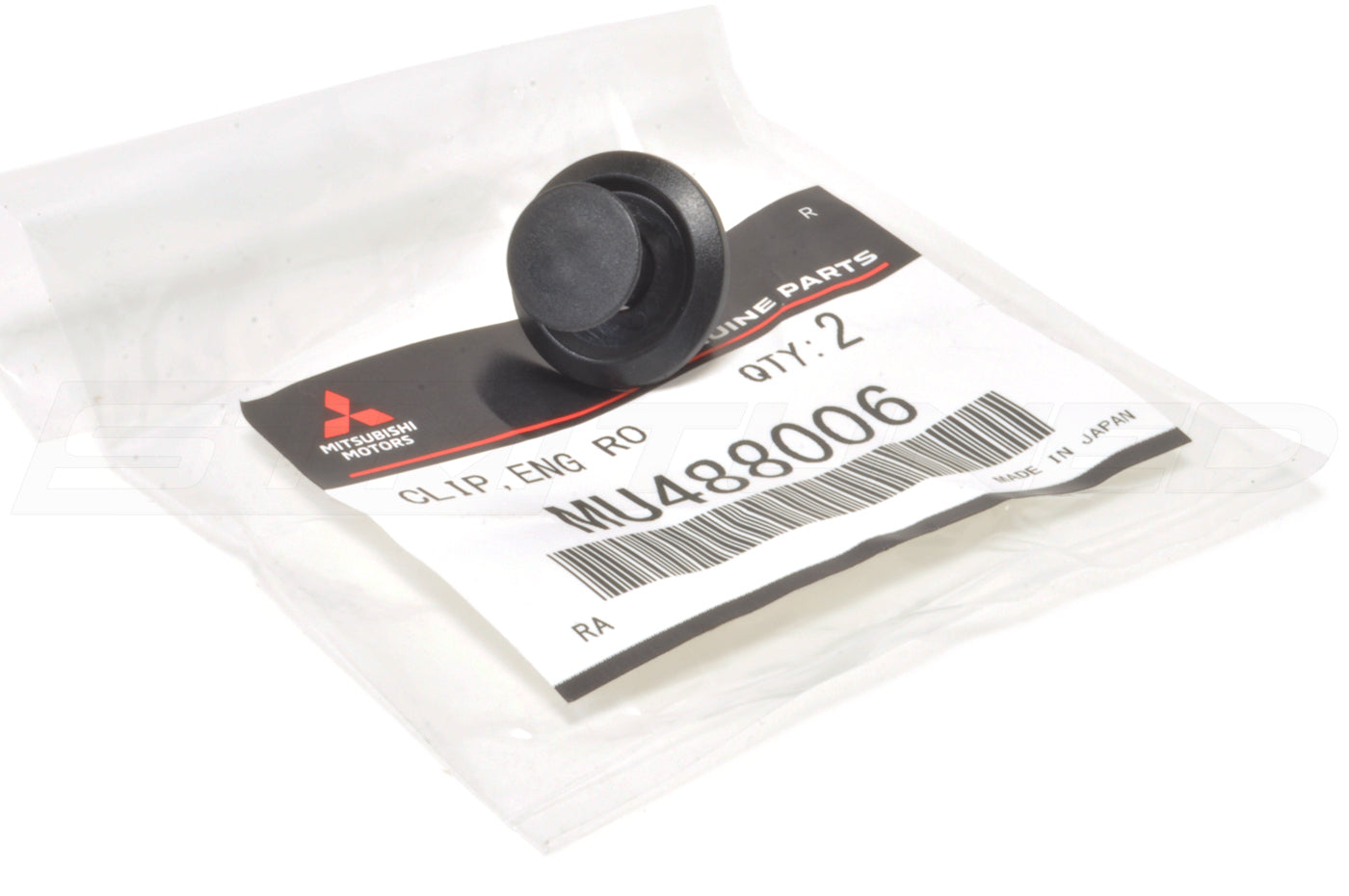 Mitsubishi OEM Push Clip for Evo 7/8/9 Splash Shield / Tow Cover / Front Lip (MU488006)