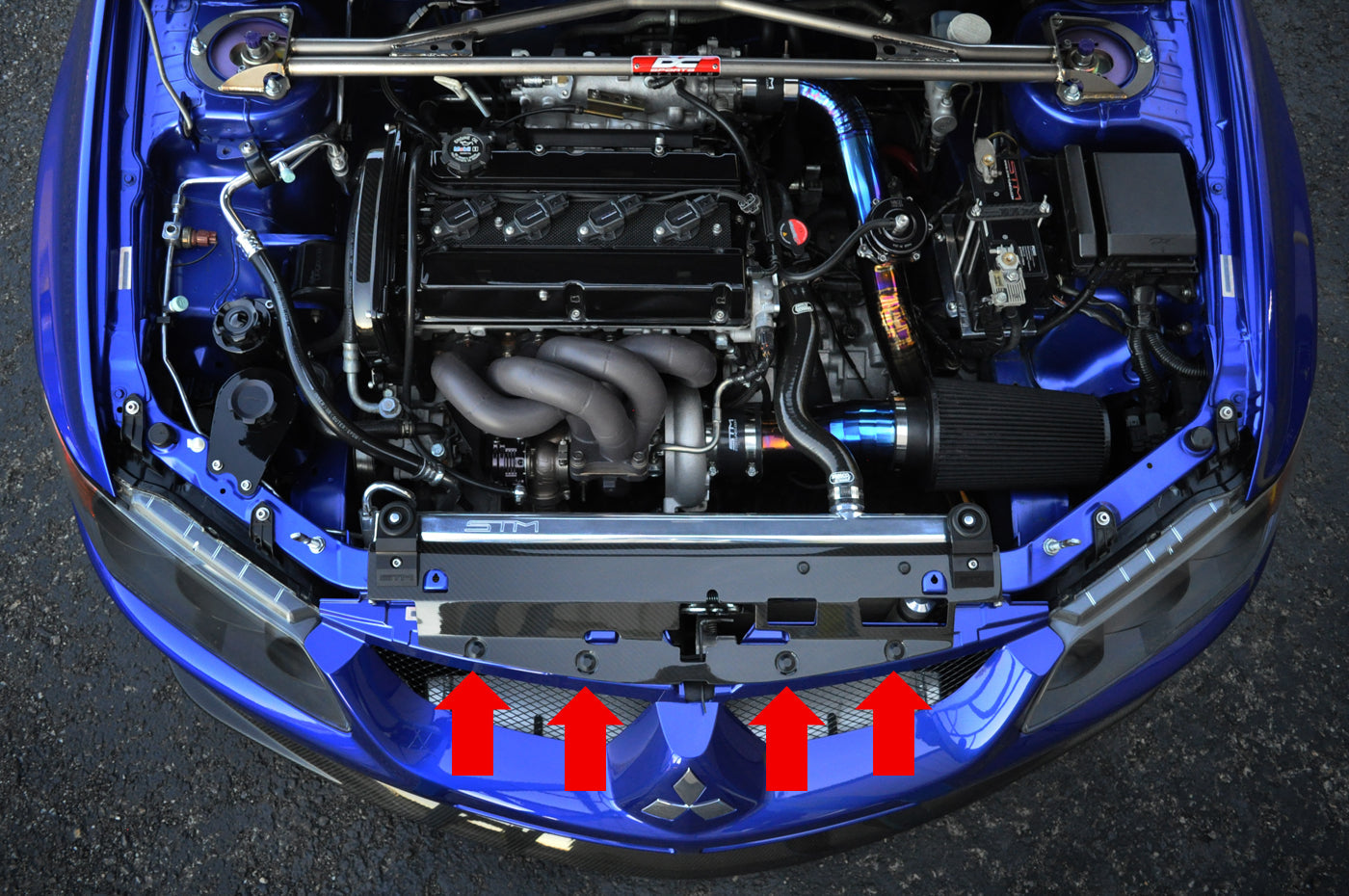 For Aftermarket Radiator Shroud