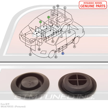 Mitsubishi Body Plugs - Evo 7/8/9