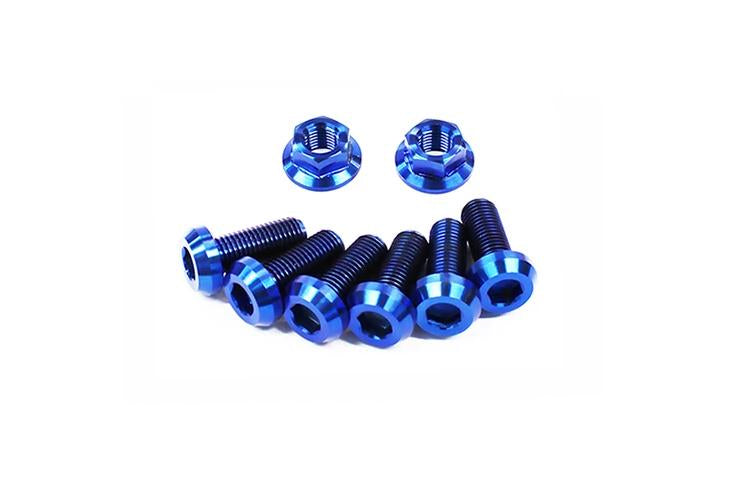Blue Titanium Strut Tower Kit for Nissan 350Z (NIS-010)