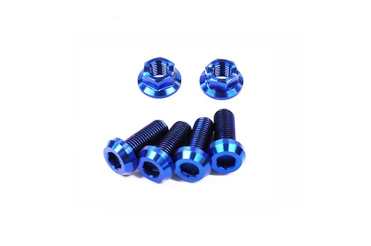 Blue Titanium Strut Tower Kit for Nissan 370Z (NIS-013)