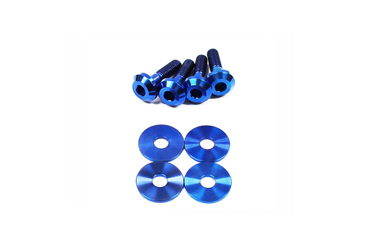 Blue Titanium Engine Cover Bolt Kit for R35 GTR (NIS-039)