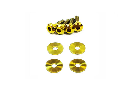 Gold Titanium Engine Cover Bolt Kit for R35 GTR (NIS-039)