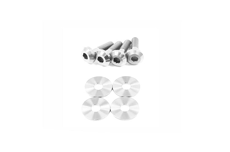 Polished Titanium Engine Cover Bolt Kit for R35 GTR (NIS-039)