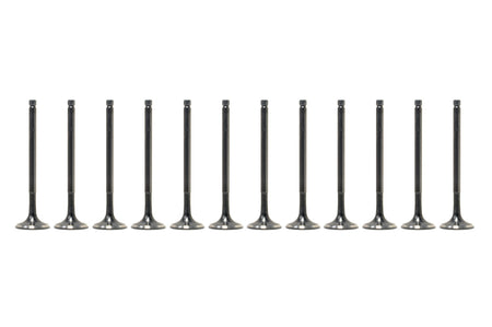 Supertech Black Nitride Intake Valves for R35 GTR (Set of 12)